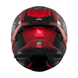 Casca integrala MT Thunder 4 SV Luminence D5 rosu mat (ochelari soare integrati) - tip viziera: MT-V-28B - Img 11