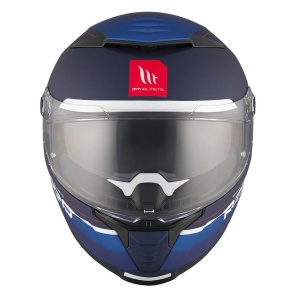 Casca integrala MT Thunder 4 SV R25 C7 albastru mat (ochelari soare integrati) - Img 5