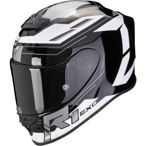 Casca integrala sport SCORPION EXO-R1 EVO AIR BLAZE L Negru/Albastru/Rosu - Img 7