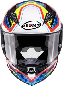 Casca integrala SUOMY STELLAR 2 BLACKSTAR WHT/BLUE ECE 22.06 - Img 2
