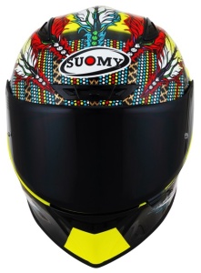 Casca integrala SUOMY TRACK-1 NINETY SEVEN CHIEFTAIN MULTI YELLOW ECE 22.06 - Img 2
