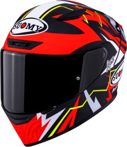 Casca integrala SUOMY TRACK-1 SAM LOWES 2025 REPLICA RED ECE 22.06