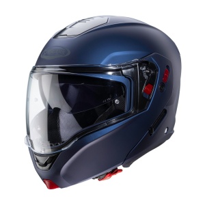 Casca modulabila (flip-up) Caberg model Horus X albastru mat Pinlock ready - lentila Pinlock inclusa - Img 7