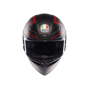 Casca moto integrala AGV K1 S SLING MATT BLACK/RED - Img 6