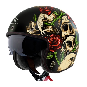 Casca moto open face MT Le Mans 2 S SV Breakout B9