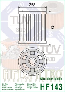 Filtru de ulei HIFLOFILTRO HF143 - Img 2