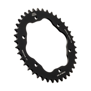 Foaie spate ALU JT JTA 762-43BLK 43T, 520 Negru - Img 3