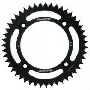 Foaie spate ALU SUPERSPROX RAL-898:47-BLK Negru 47T, 428
