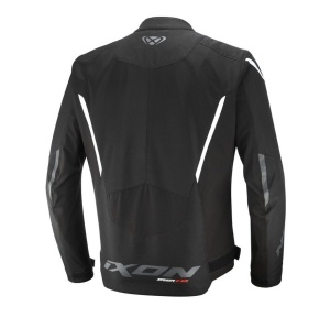 Geaca (jacheta) motociclete barbati Racing/Roadster Ixon vara model Striker 2 AIR C-Sizing MS culoare: negru/alb (marimi speciale - motociclisti de talie mare) - Img 2