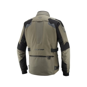 Geaca (jacheta) motociclete barbati Touring/Adventure Ixon All season/vara model Odin MS culoare: khaki/negru - Img 2