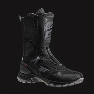 Ghete (cizme) moto Adventure (Touring) Unisex Seventy model SD-BA6 Stelvio culoare: negru/gri - Img 3