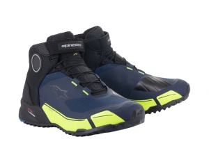 Ghete moto impermeabile ALPINESTARS CR-X Drystar Albastru