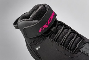 Ghete moto Roadster femei All Season Ixon model Gambler LS culoare: negru/fuchsia (roz) - Img 2