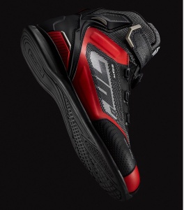 Ghete moto scurte Seventy Degress SD-BR3 Veloce PRO Negru Rosu - Img 4