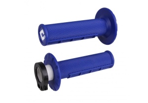 Grips set Lock-on ODI MX V2 H36HWU Albastru Half-Waffle