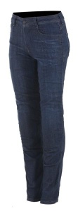Jeansi moto dama Alpinestars Stella DAISY v2 Albastru denim 29