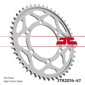 Kit de lant D.I.D Chain - Argintiu chain 525 VX, X-ring (X, NX, QX, XS), CHK front sprocket JT, CHK rear sprocket JT pentru TRIUMPH Street Triple 675 2008-2016 - Img 6