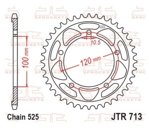 Kit de lant D.I.D Chain - Auriu chain 525 VX, X-ring (X, NX, QX, XS), CHK front sprocket JT CHK rubber cushioned, CHK rear sprocket JT pentru APRILIA Tuono 1100 V4 Factory 2015-2023 - Img 7