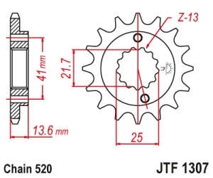 Kit de lant EK - Argintiu chain 520 SRO, O-ring, CHK front sprocket JT, CHK rear sprocket JT pentru KAWASAKI ZX-6RR Ninja 600 2003-2004 - Img 3