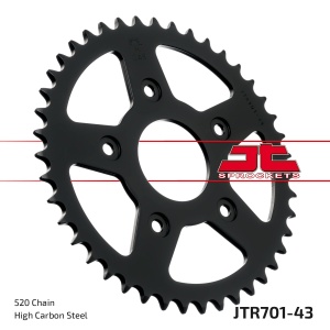 Kit de lant EK - Argintiu chain 520 SRX, X-ring (X, NX, QX, XS), CHK front sprocket JT, CHK rear sprocket JT pentru CAGIVA River 600 1995-1999 - Img 6