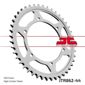 Kit de lant EK - Argintiu chain 530 SRX, X-ring (X, NX, QX, XS), CHK front sprocket JT, CHK rear sprocket JT pentru YAMAHA XJ 600 / 51J / 3KM / 3KN 1991 - Img 6