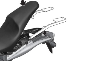 Kit de prindere cutie Top Master SHAD H0HR67ST pentru HONDA CB 600 F Hornet (S ABS) 2007-2010