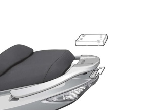 Kit de prindere cutie Top Master SHAD K0XC55ST pentru KYMCO Xciting 500 2005-2015