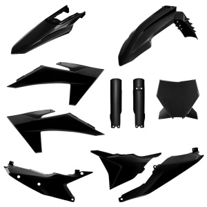 Kit plastice POLISPORT 91288 Negru