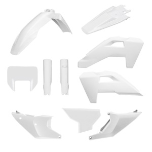 Kit plastice POLISPORT 91661 Alb