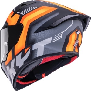 KYT R1R CARBON ACCELERATOR MATT ORANGE - Img 7