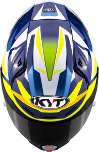 KYT R1R DIAMOND BLUE YELLOW - Img 9