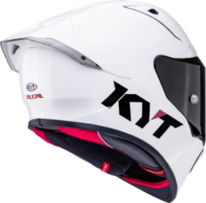 KYT R1R PLAIN WHITE ECE 22.06 - Img 5