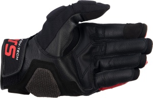 Manusi moto Alpinestars HALO Negru-Alb-Rosu - Img 2