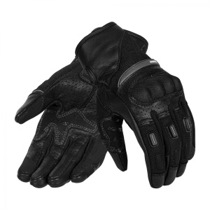 Manusi moto dama piele si textil SECA AXIS MESH II negru