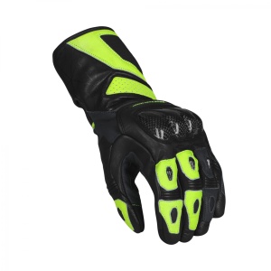 Manusi moto din piele SECA ATOM FLUO - Img 2