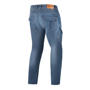 Pantaloni moto cargo SECA SQUADRON BLUE spate