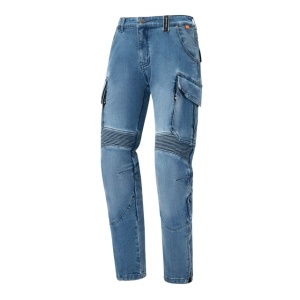 Pantaloni moto cargo SECA SQUARE II BLUE