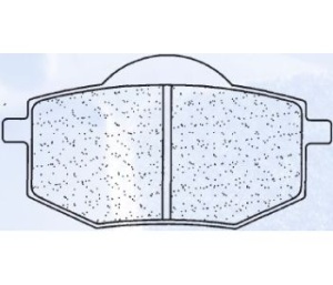 Placute de frana Carbone Lorraine 2392 S4