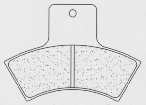 Placute de frana Carbone Lorraine 2925 ATV1