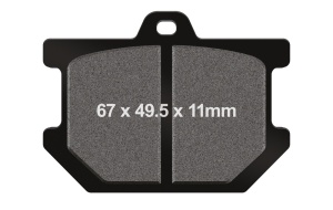 Placute de frana EBC FA034