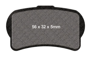Placute de frana EBC FA644TT