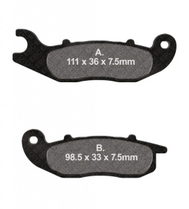 Placute de frana EBC SFAC693
