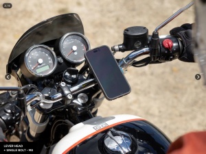 Quad lock Suport Telefon Ghidon cu surub QLM-HBC - Img 2