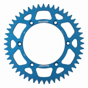 Rear ALU sprocket SUPERSPROX RAL-245:48-BLU Albastru 48T, 520 - Img 1