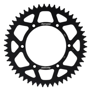 Rear ALU sprocket SUPERSPROX RAL-808:50-BLK Negru 50T, 520
