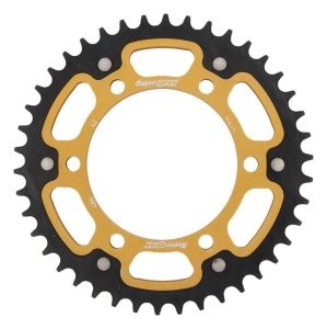 Rear sprocket SUPERSPROX STEALTH RST-486:42-GLD auriu 42T, 520