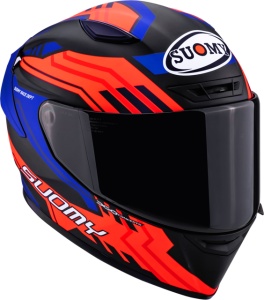 SUOMY TRACK-1 FRAMEWORK WHITE BLK BLUE ECE 22.06 - Img 3