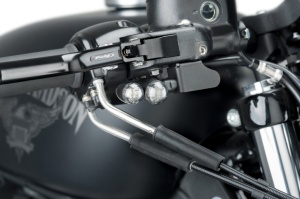 Supports for PUIG turn signal PUIG 9735N Negru fata