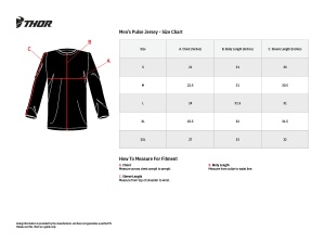 Tricou motocross Pulse React Negru Alb - Img 2