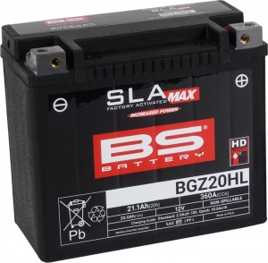 Baterie activata din fabrica BS-BATTERY BGZ20HL SLA MAX